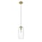 Z-Lite Monty 1 Light Pendant, Heritage Brass And Seedy 738P17-HBR - alternate 7